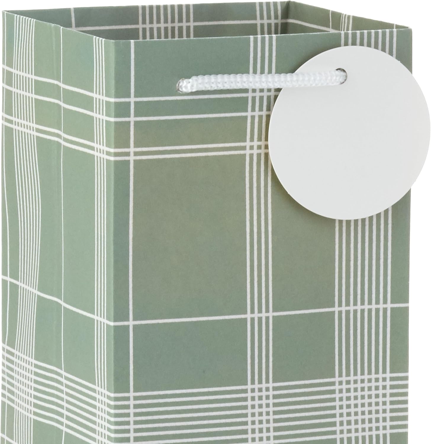 [4x4x13 inch] Wine Gift Bags – Sturdy Paper Bottle Bags with Handles, Eco-Friendly Reusable Bags for Wine, Champagne & Holiday Gifting